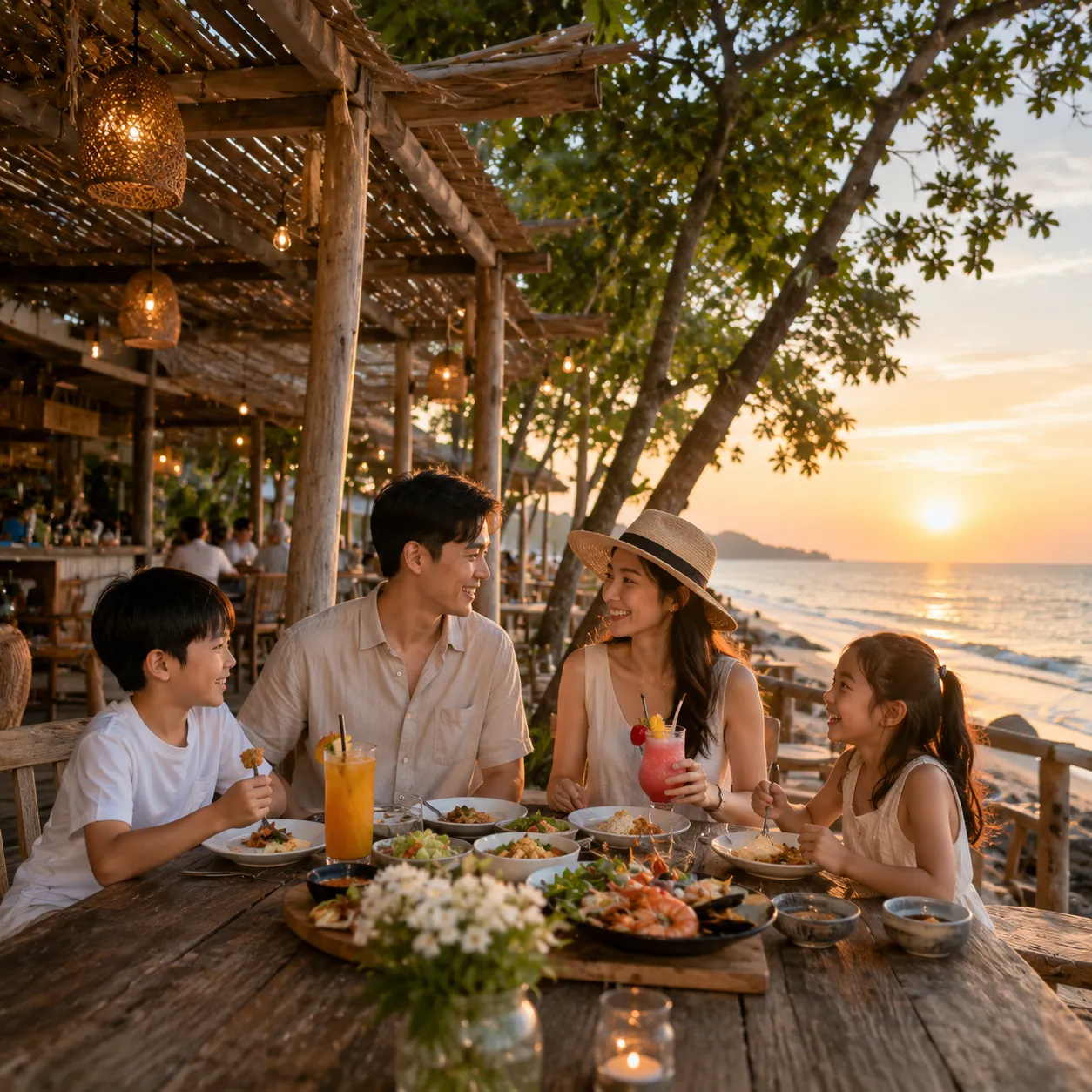อัปเดตใหม่! รวมคาเฟ่และร้านอาหารใกล้หาดแม่พิมพ์ ปี 2026 ที่สายชิลห้ามพลาด